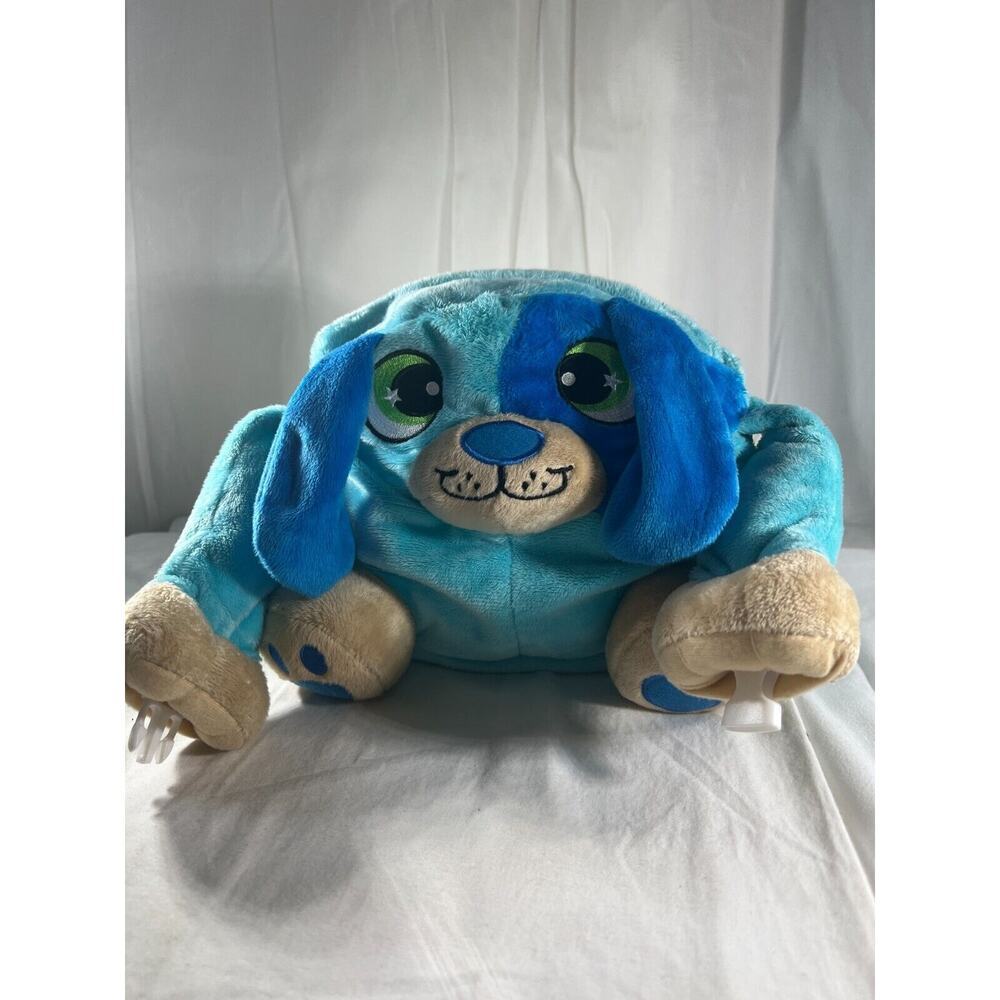 Lunch Pets Puppy Dog Blue Insulated Kids Lunch Bag Plush Animal Combo WCT Nice